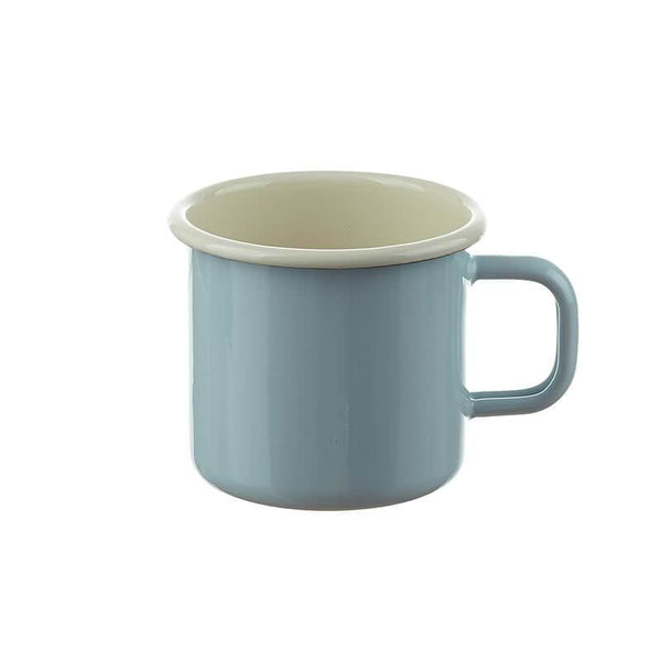 Cup 8 cm, light blue/cream