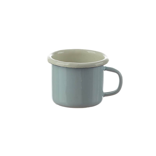 Espresso cup 5 cm, light blue/cream