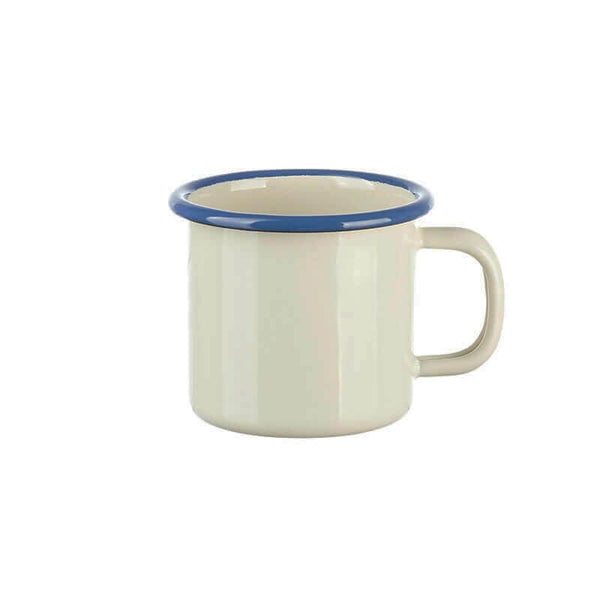 Cup 6 cm, cream/blue