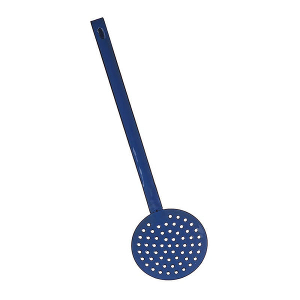Slotted spoon, blue