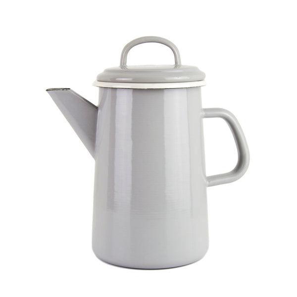 Coffee pot 1.6 ltr, grey/cream