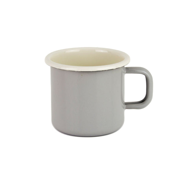 Mug 8 cm, grey/cream